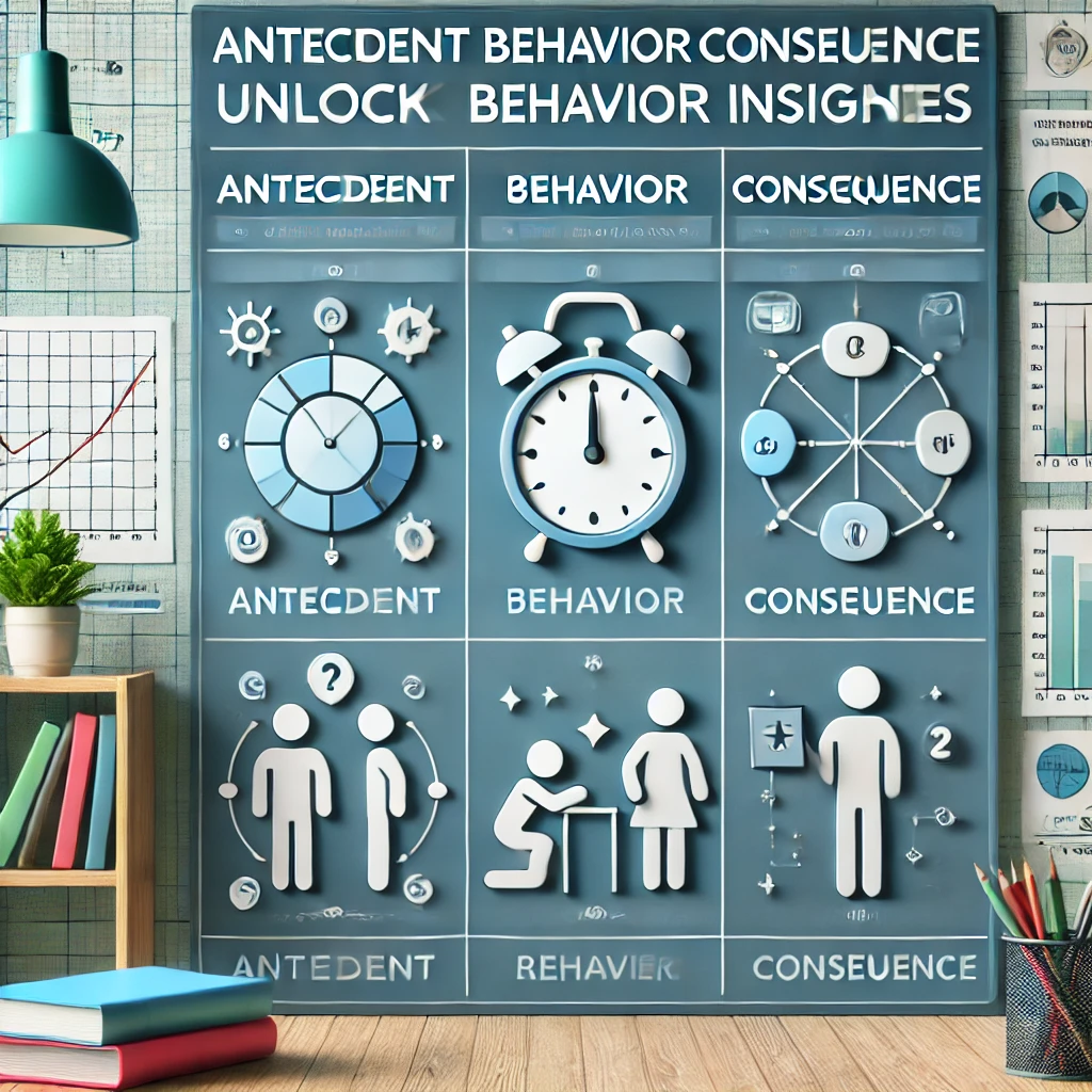 antecedent behavior consequence chart