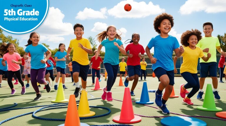 Fun Stations for 5th Grade Kids Physical Education