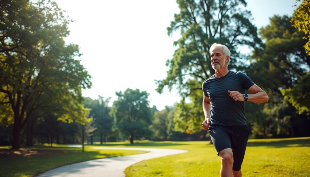 Middle Aged Men's Daily Habits